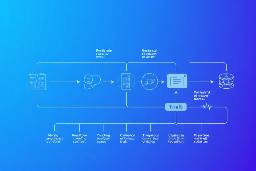 Clinical trials workflow
